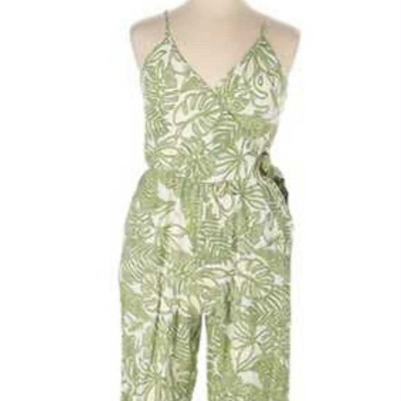 Sincerely Jules Tropical Jumpsuit size Small - Picture 1 of 5